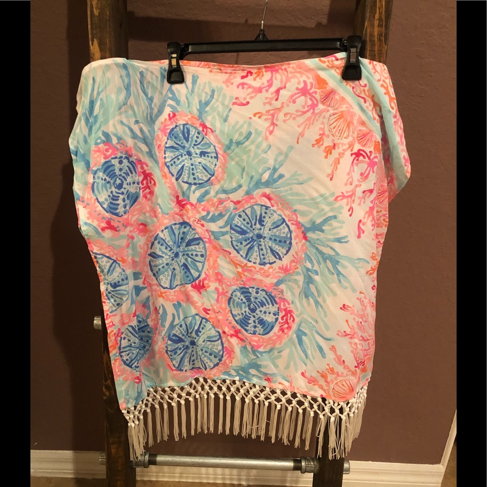 NWT LILLY PULITZER JASMINE CAFTAN TOP XS/S